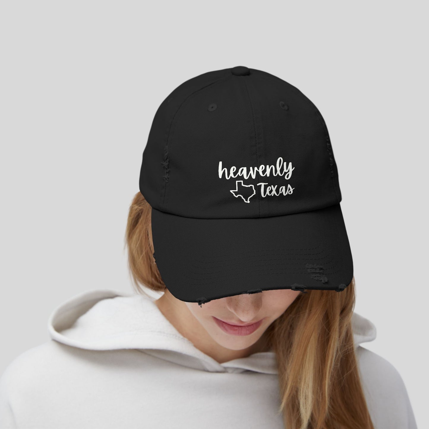 Heavenly Texas Distressed Cap
