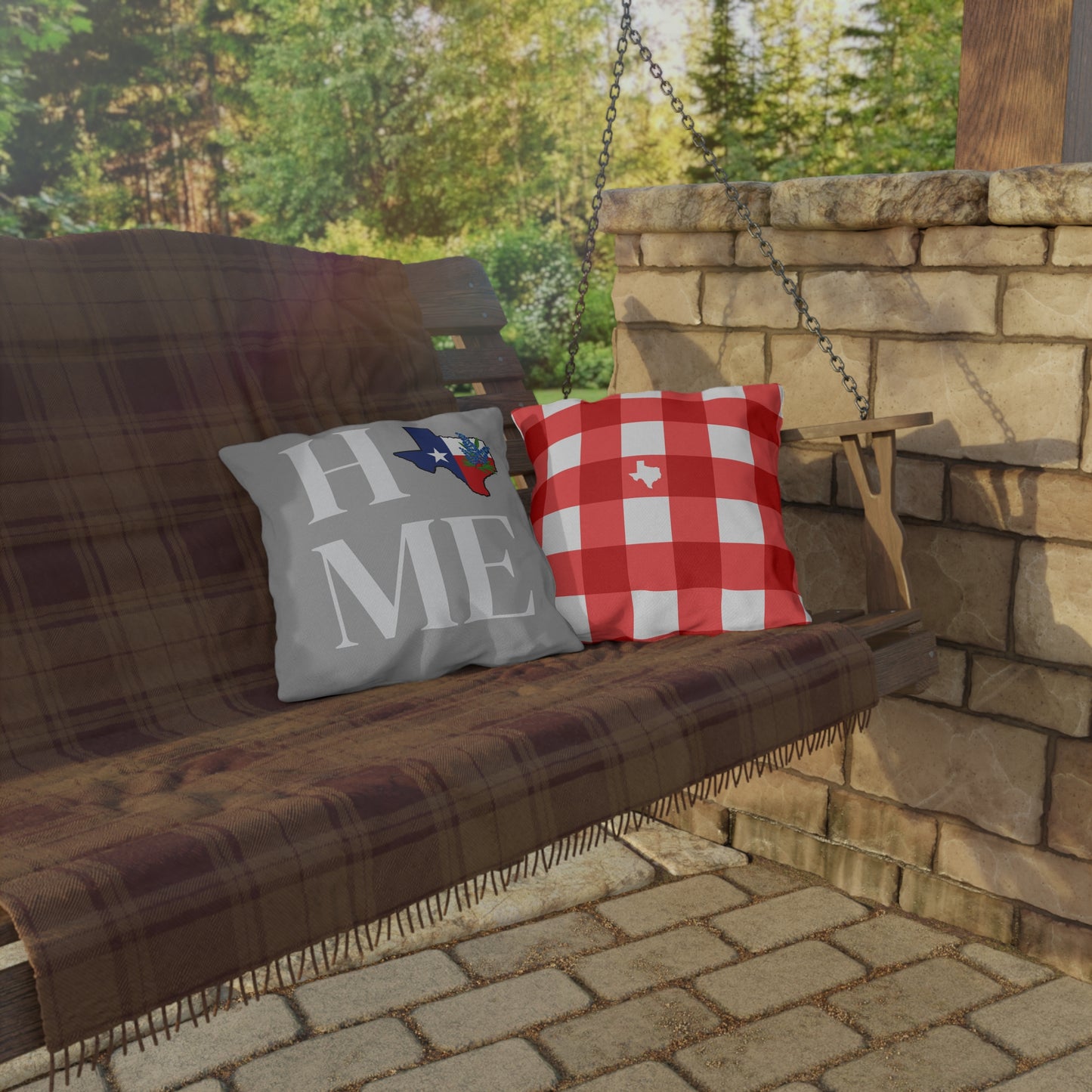 Texas Is Home Outdoor Pillow
