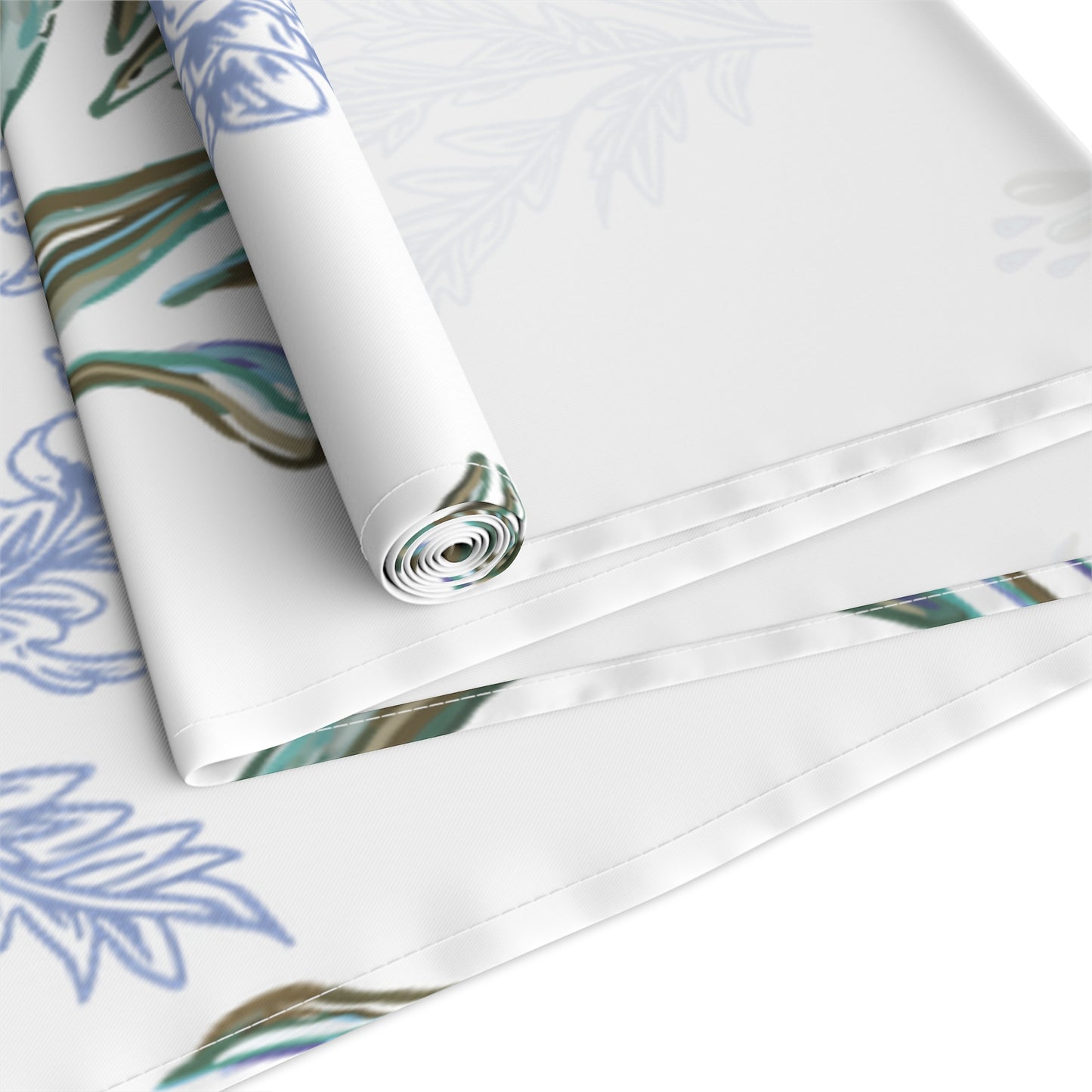 Bluebonnet Floral Table Runner