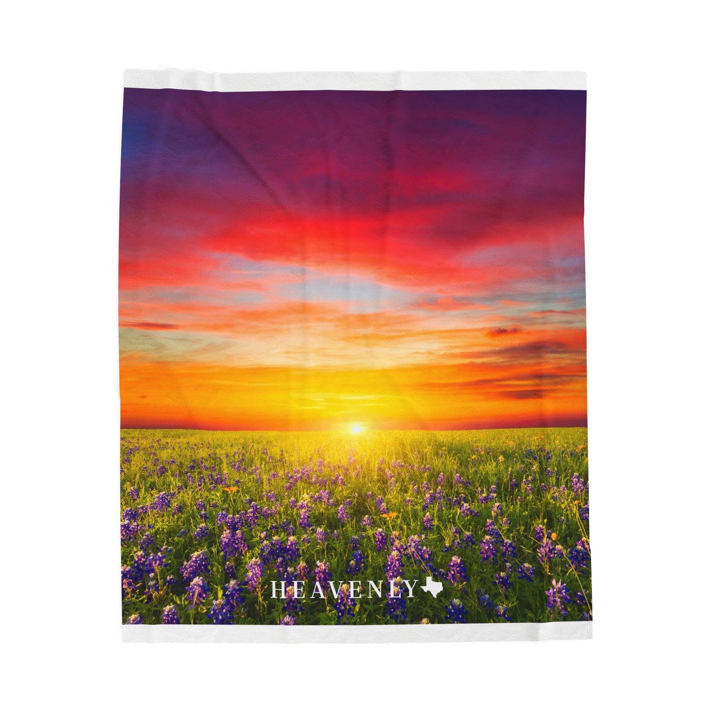 Heavenly Texas Plush Blanket