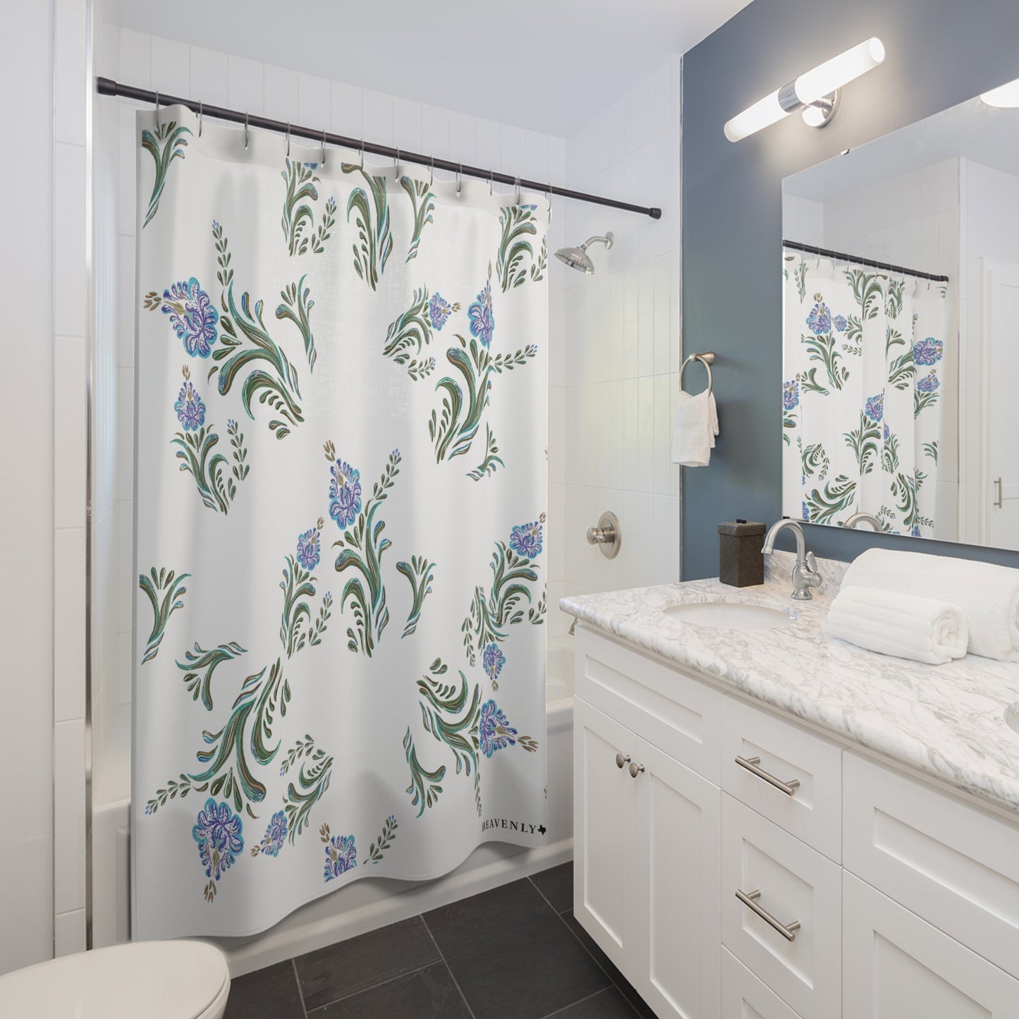 Floral Shower Curtain