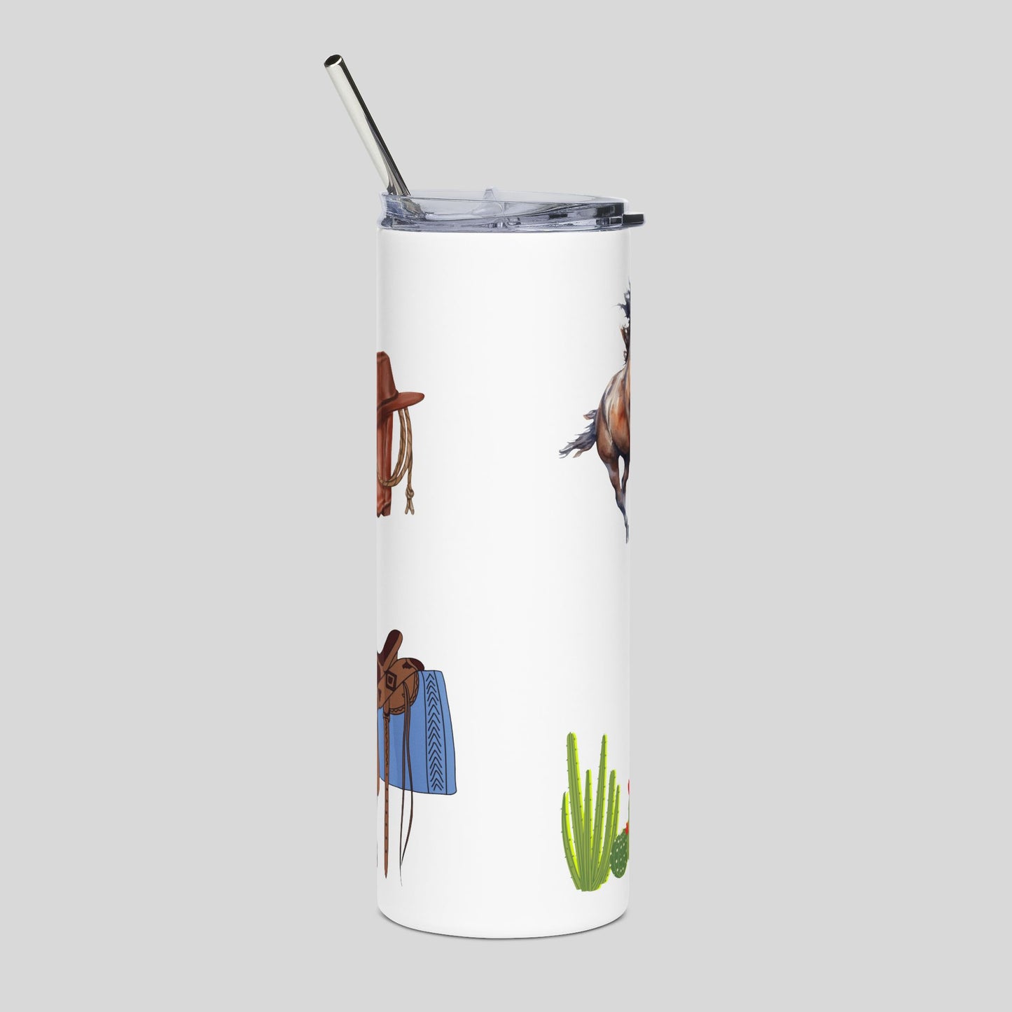 Western Themed Tumbler 20oz