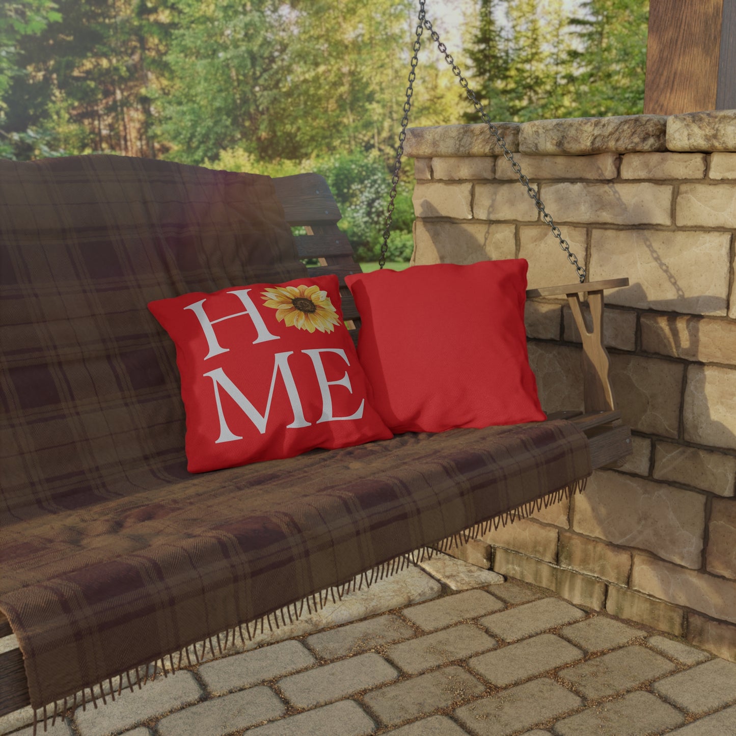 Sunflower Outdoor Pillow