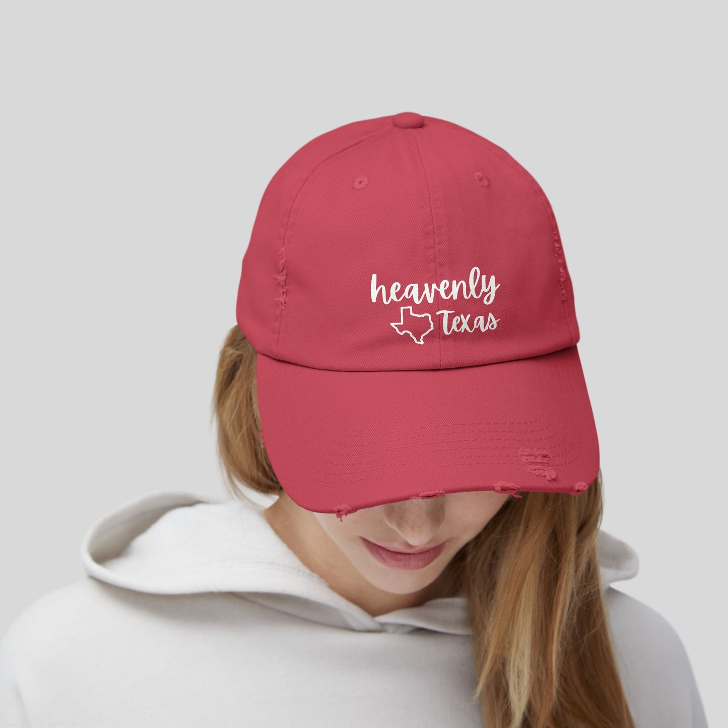 Heavenly Texas Distressed Cap