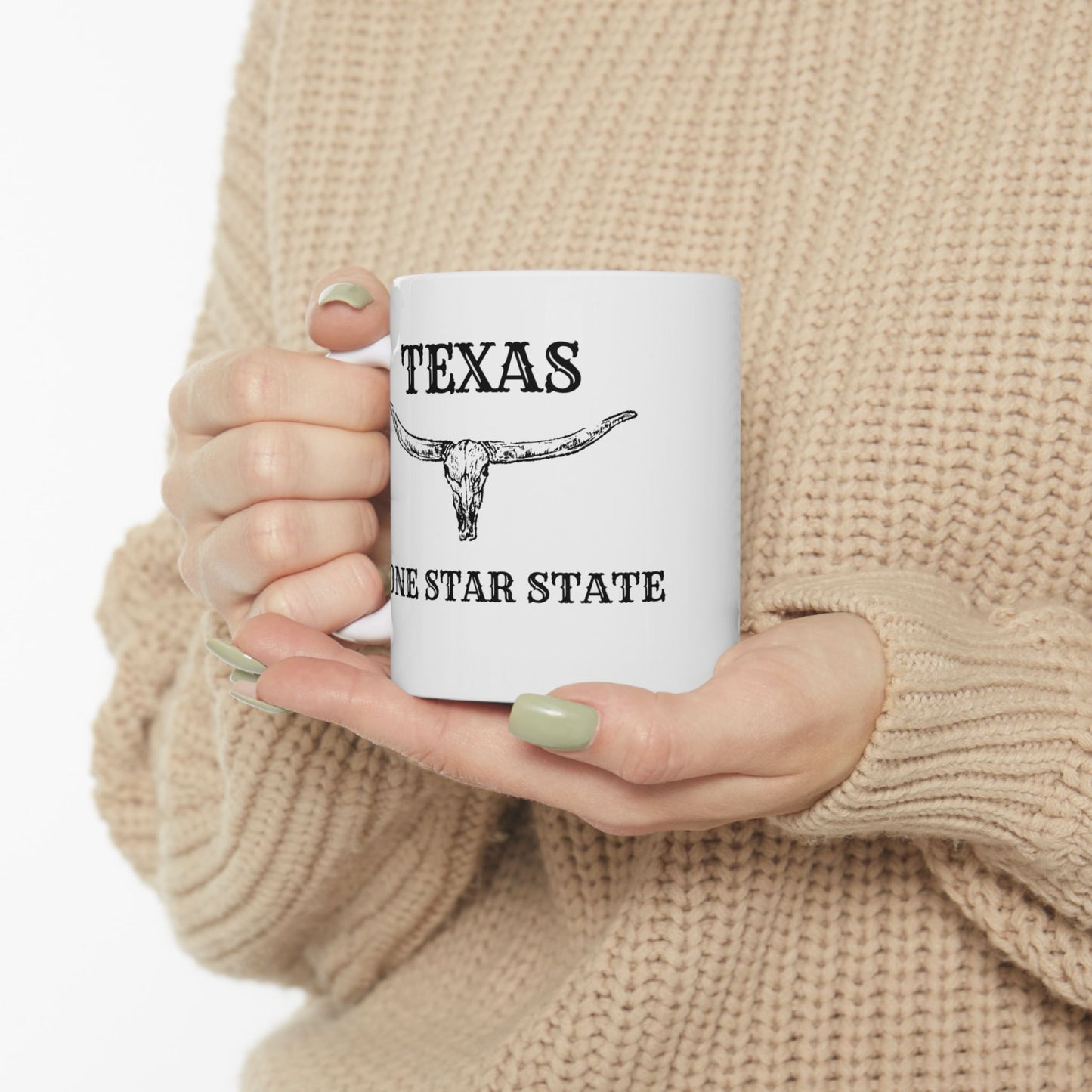 Texas Lone Star Ceramic Mug