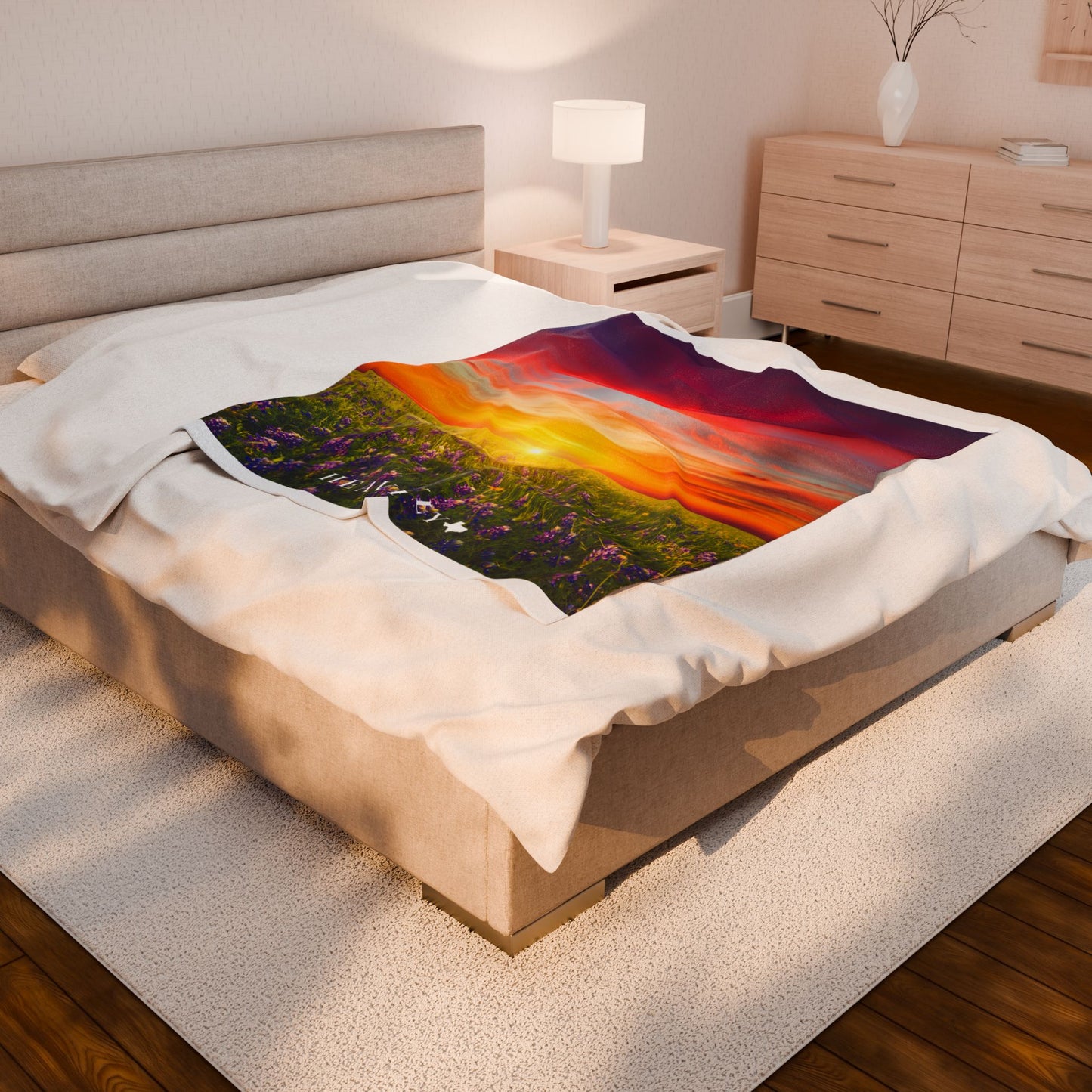Heavenly Texas Plush Blanket