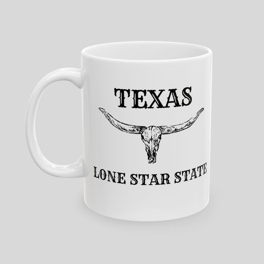 Texas Lone Star Ceramic Mug
