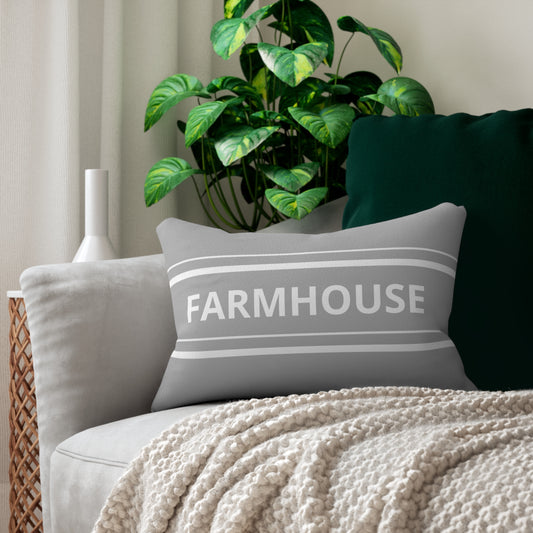 Farmhouse Lumbar Pillow