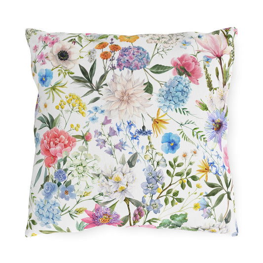 Floral Outdoor Pillow