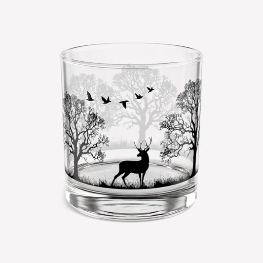 Texas Oaks Whiskey Glass