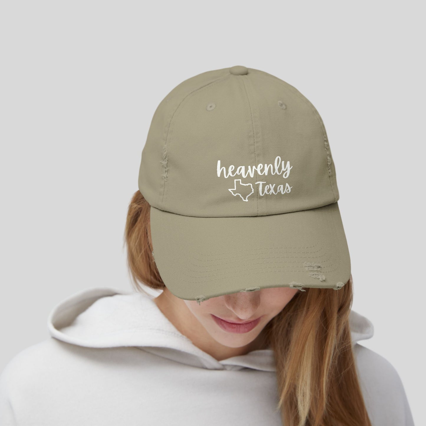 Heavenly Texas Distressed Cap