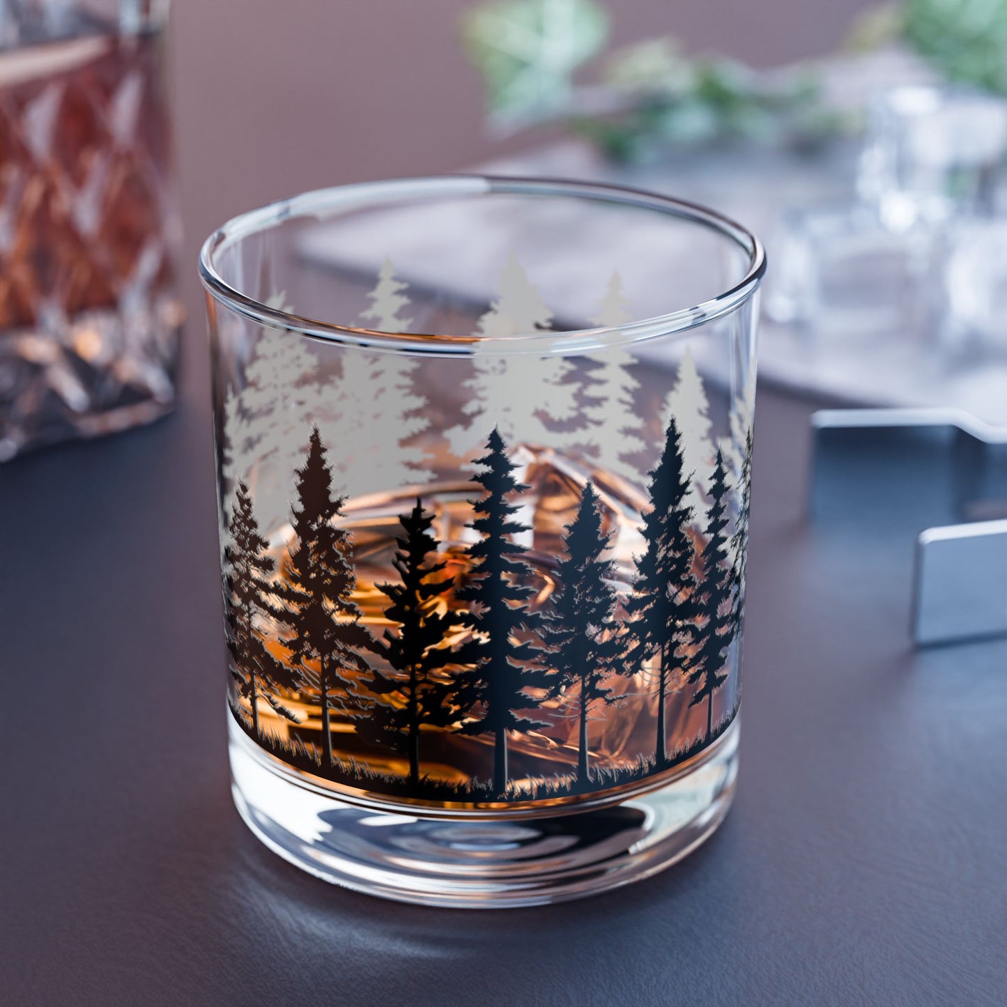 Nature Whiskey Glass