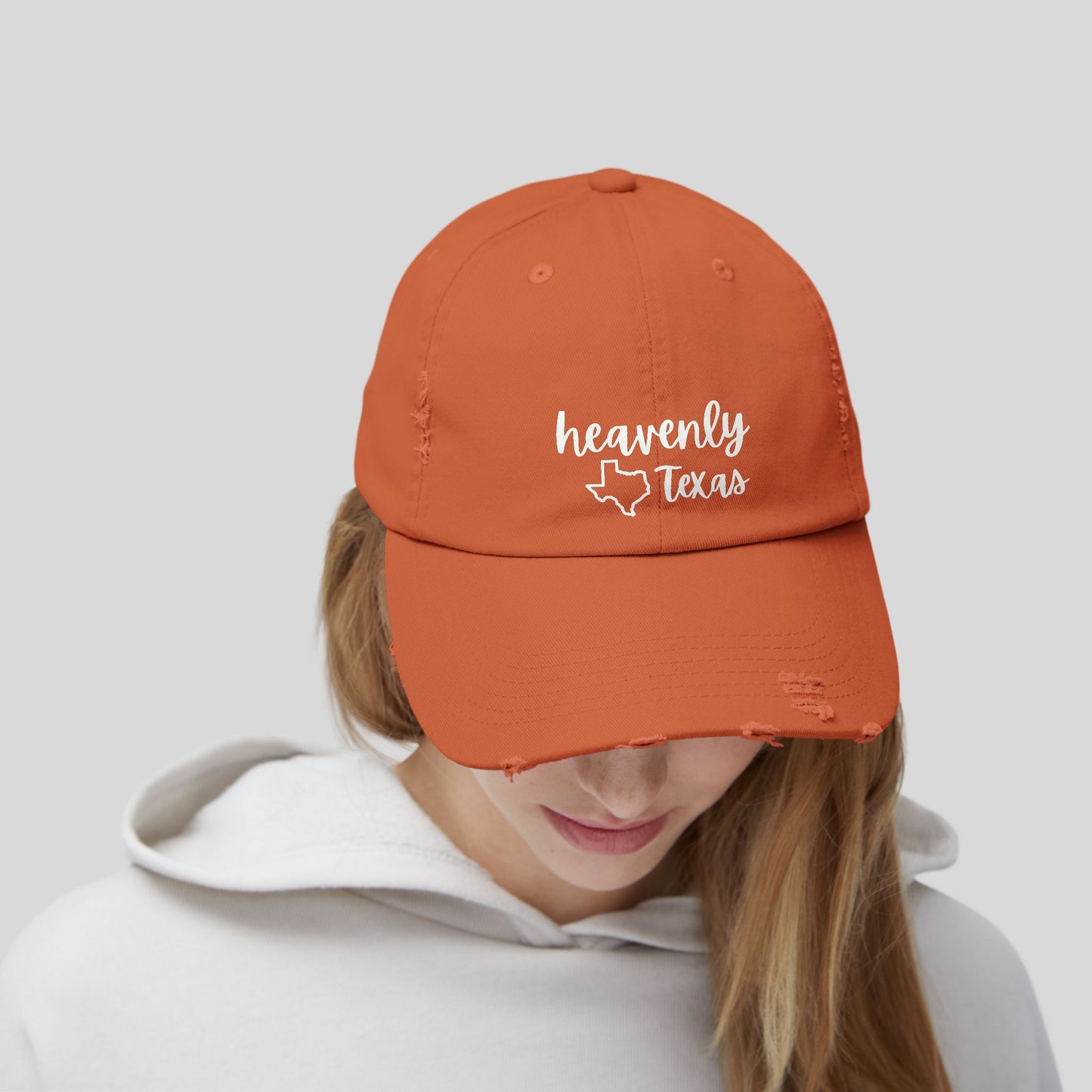 Heavenly Texas Distressed Cap